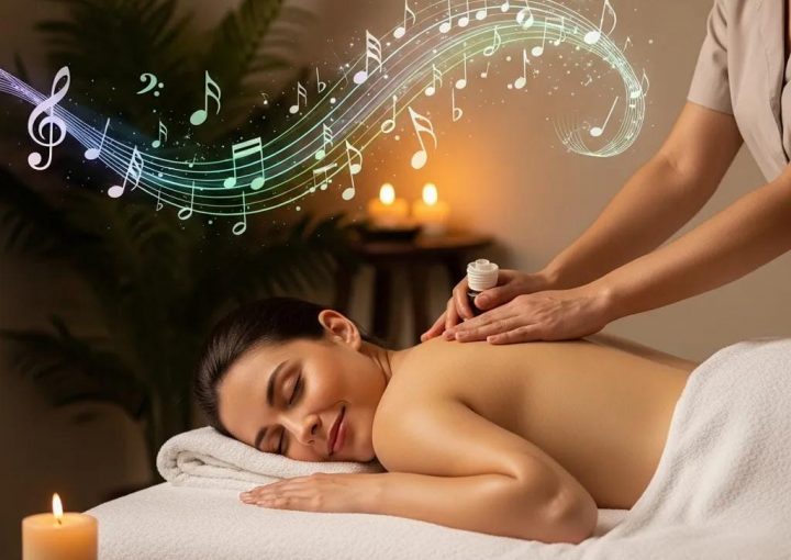 person enjoying a relaxing massage in a tranquil spa for stress reduction and mental well being e11c7359 e286 43be b50e e8fe60c87595