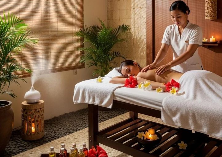 Balinese massage therapy room highlighting relaxation and holistic wellness benefits