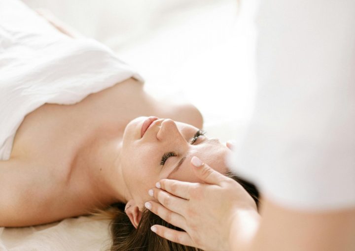 Facial spa treatment with skincare massage in Woodland Hills