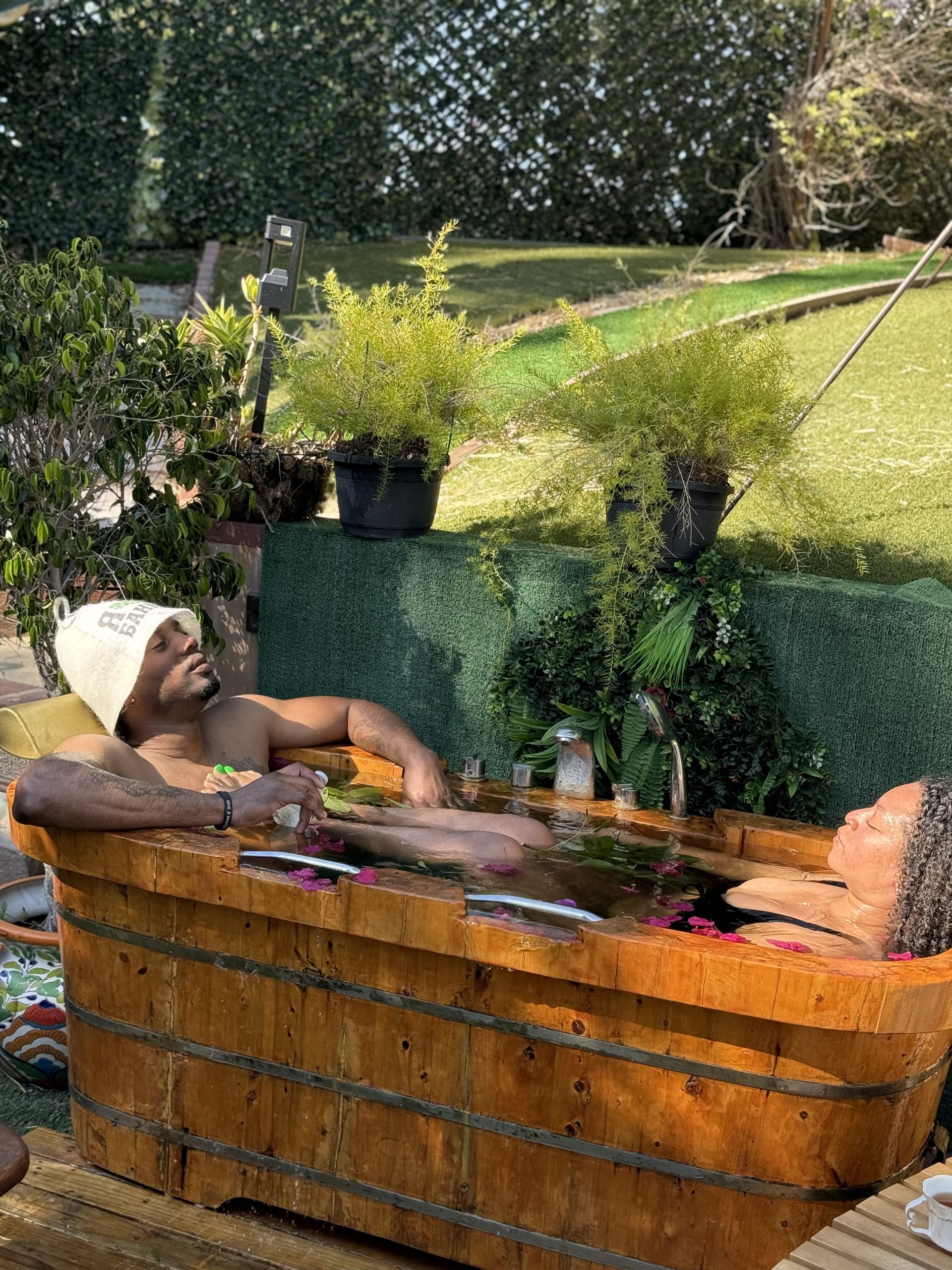 Luxurious private Fire Cleansing Ritual setup in Los Angeles, showcasing a serene environment for spiritual growth