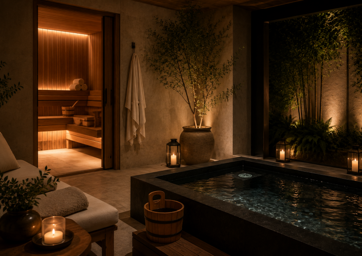 A peaceful environment focused on relaxation and recovery.