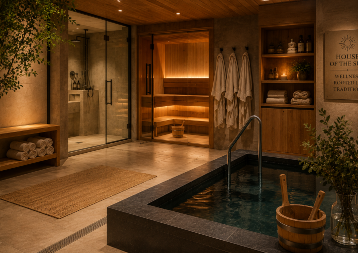 Immaculately maintained wellness spaces.