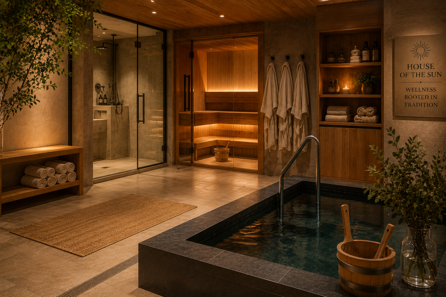 Immaculately maintained wellness spaces. Immaculately maintained wellness spaces.